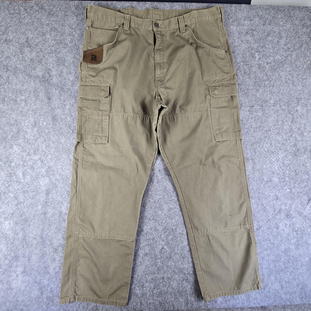 Wrangler Pants Mens 42x30 NWOT Cargo Ripstop Canvas RIGGS Workwear Relaxed Fit